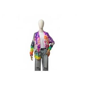 NEW LOVE TANJANE women's cashmere pocket cardigan in santa fe